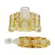 Lead Crystal Amber Perfume Toilet Set Buder Germany