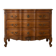 Antique curved wooden commode in classic style