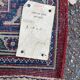 Burgundy wool Persian rug from Romania 200x300cm
