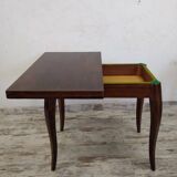 Game table with curved legs