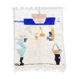 Berber carpet azilal 210×300 cm