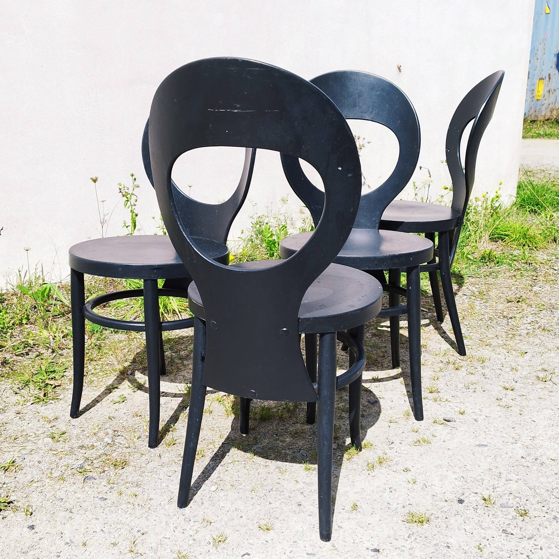 Set of 4 Baumann model chairs