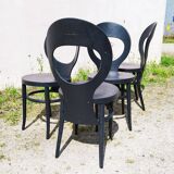 Set of 4 Baumann model chairs