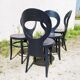 Set of 4 Baumann model chairs