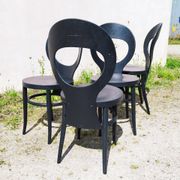 Serie de 4 chaises modèle Baumann