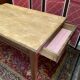 Table de ferme en bois massif de 127 cm