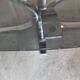 seventies coffee table with chrome and smoked glass