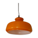 Suspension en opaline orange 70s