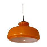 Suspension in orange opaline 70s