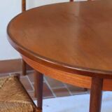 Large Scandinavian oval extendable table G-Plan