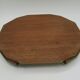 Serving tray 5 glass compartments
