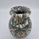 Jean Gerbino (1876-1966) Vallauris – Mosaic earthenware vase with floral decoration