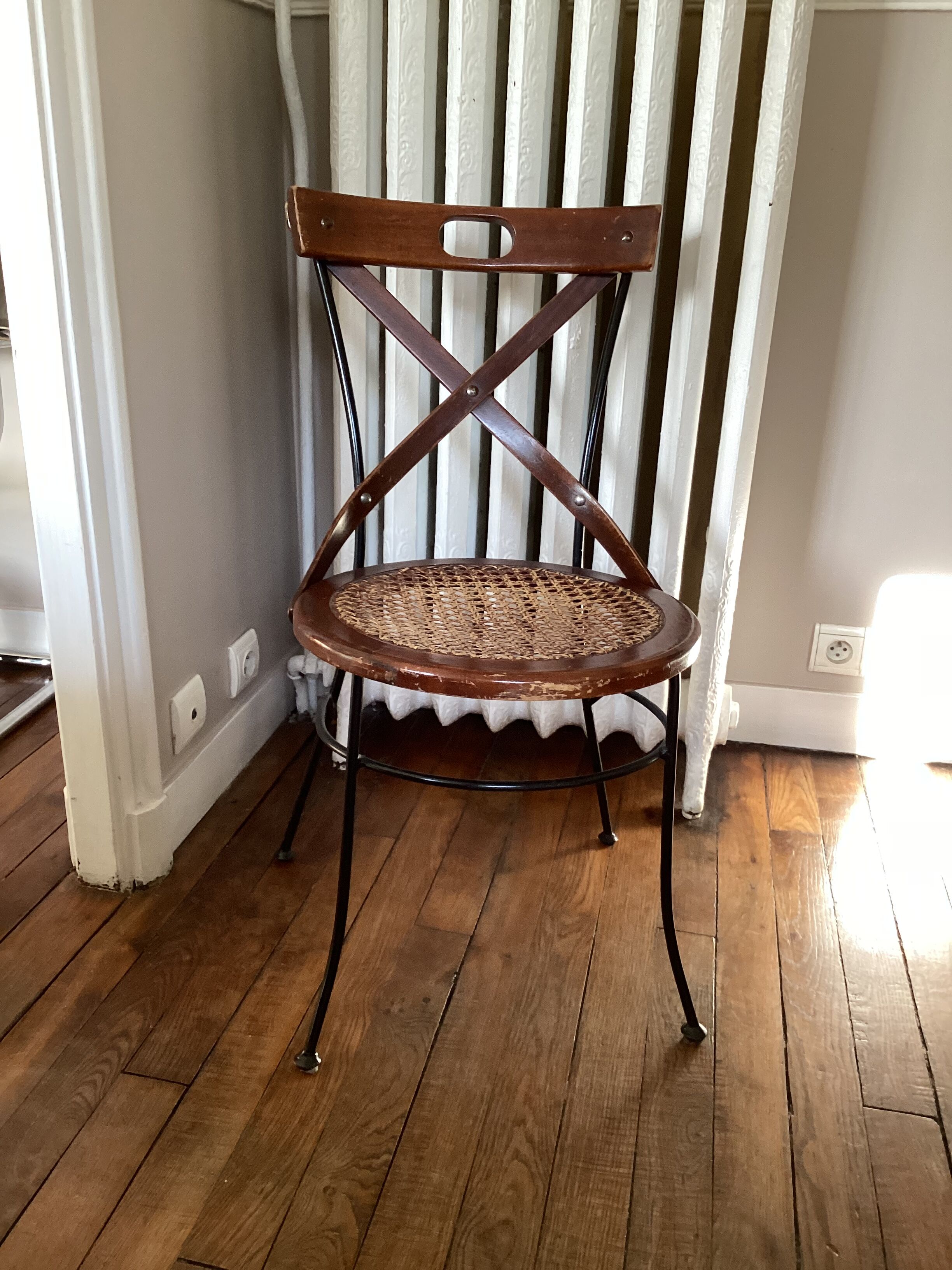 Old bistro chair year