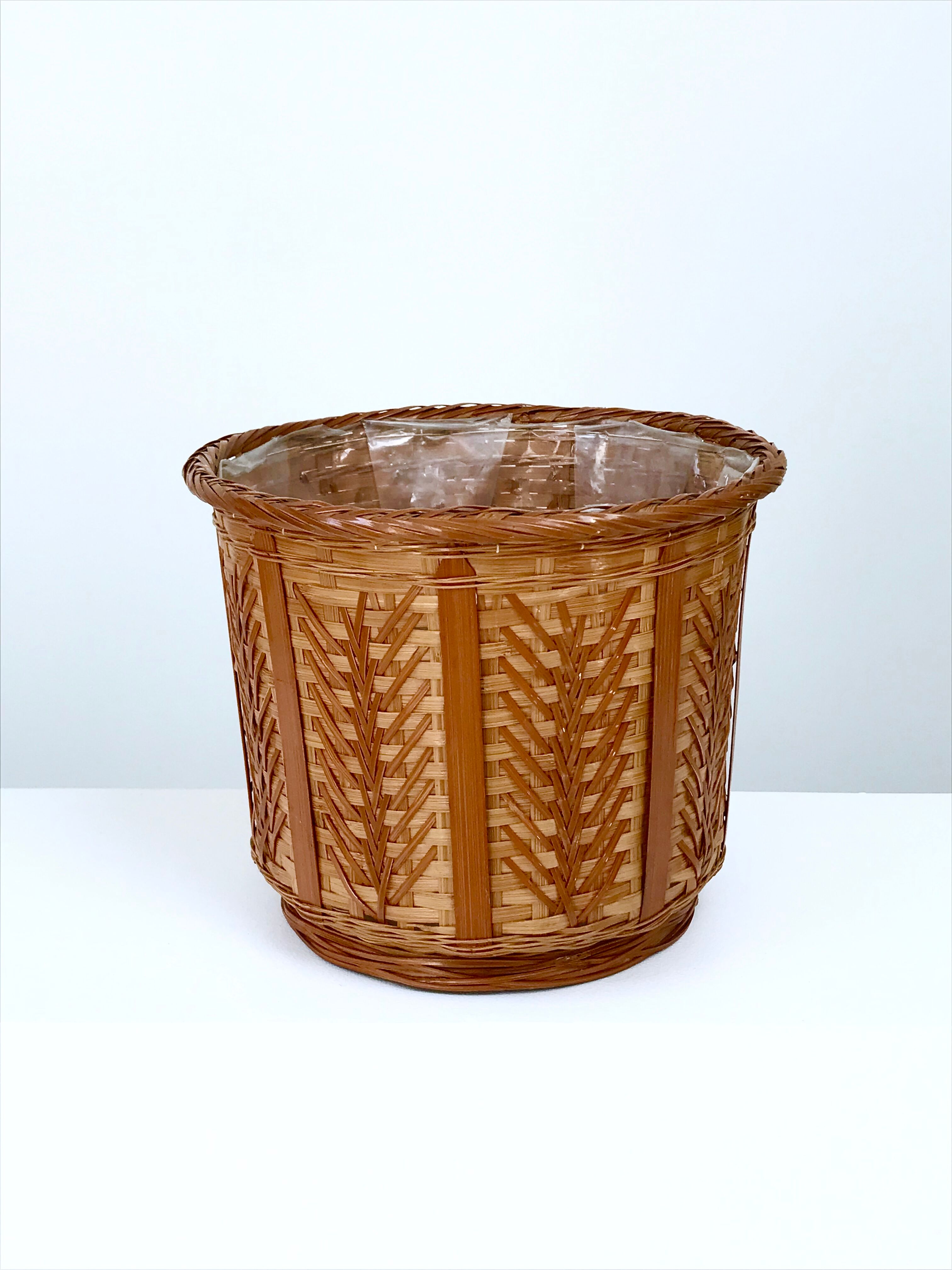 Rattan pot cover