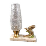 Bird art deco lamp