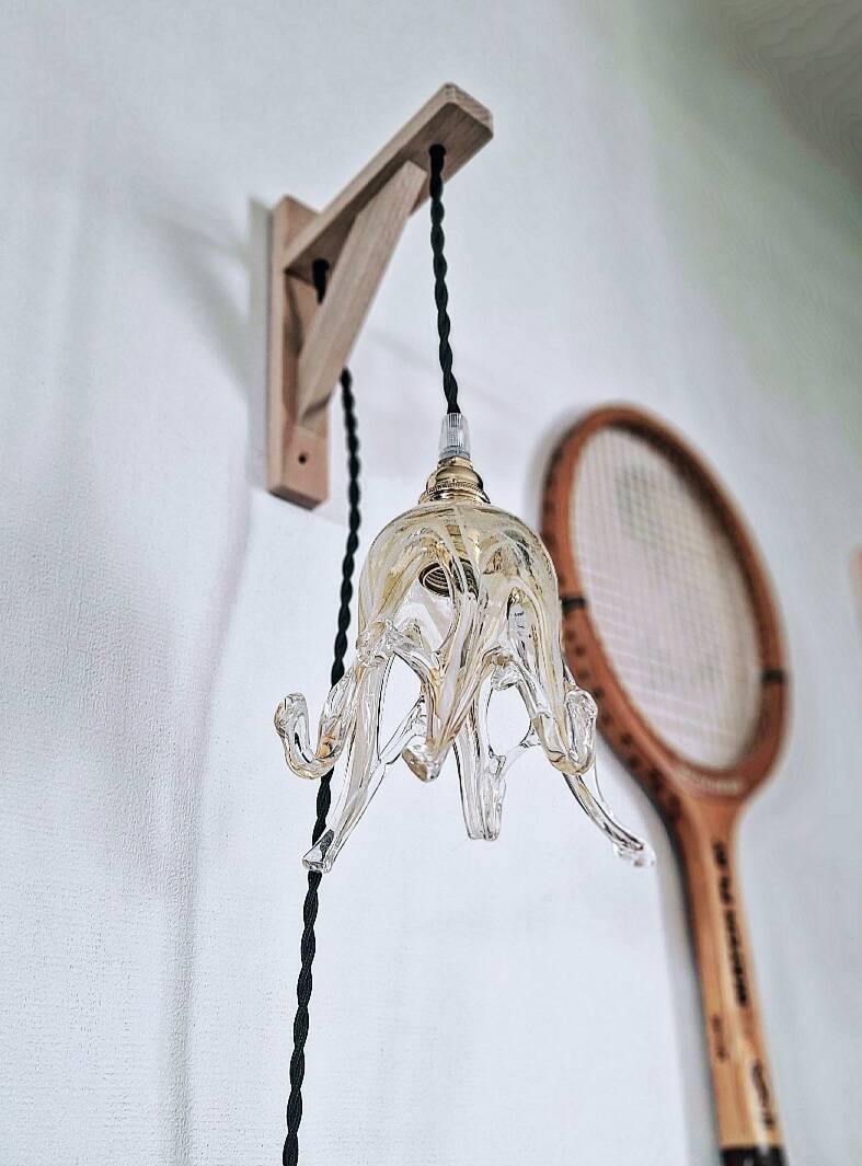 Vintage Murano wall lamp