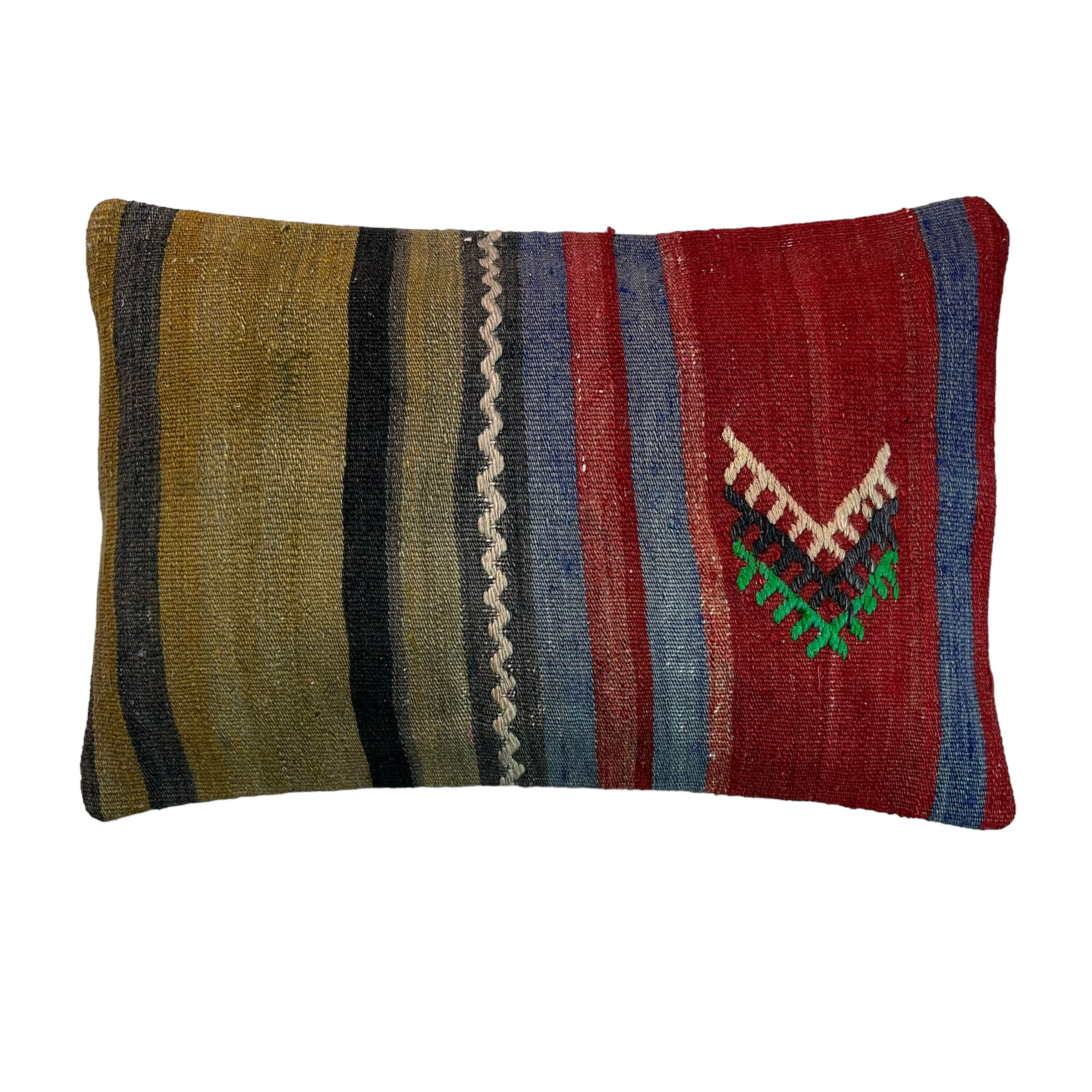 Vintage turkish handmade cushion cover , 30 x 50 cm