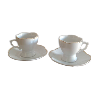 Vintage duo of cups