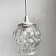 Small bell-shaped suspension in lily of the valley bubble glass