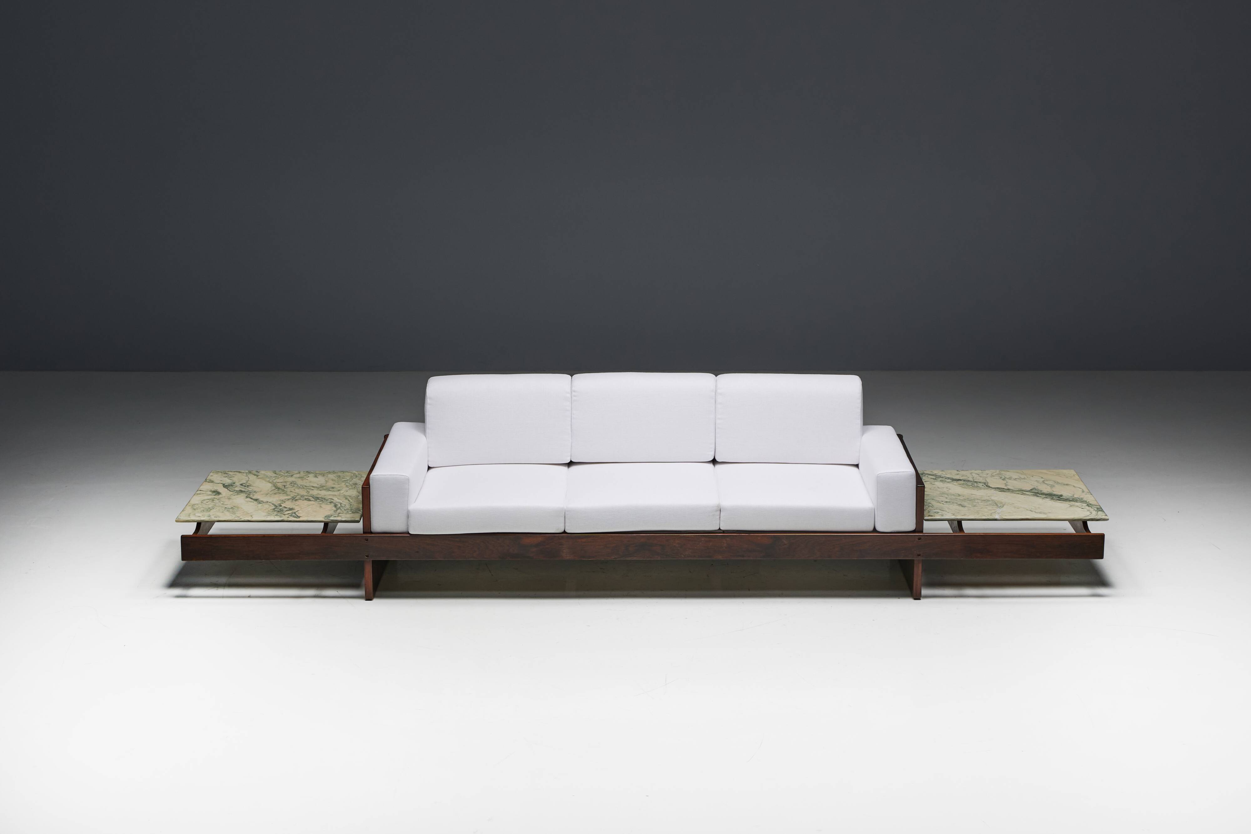 "Celina" Sofa by Muniz Zylberberg, Brazil, 1966