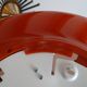ARTEMIDE 1980 oval design wall light by Patrick Jouin orange/white 1