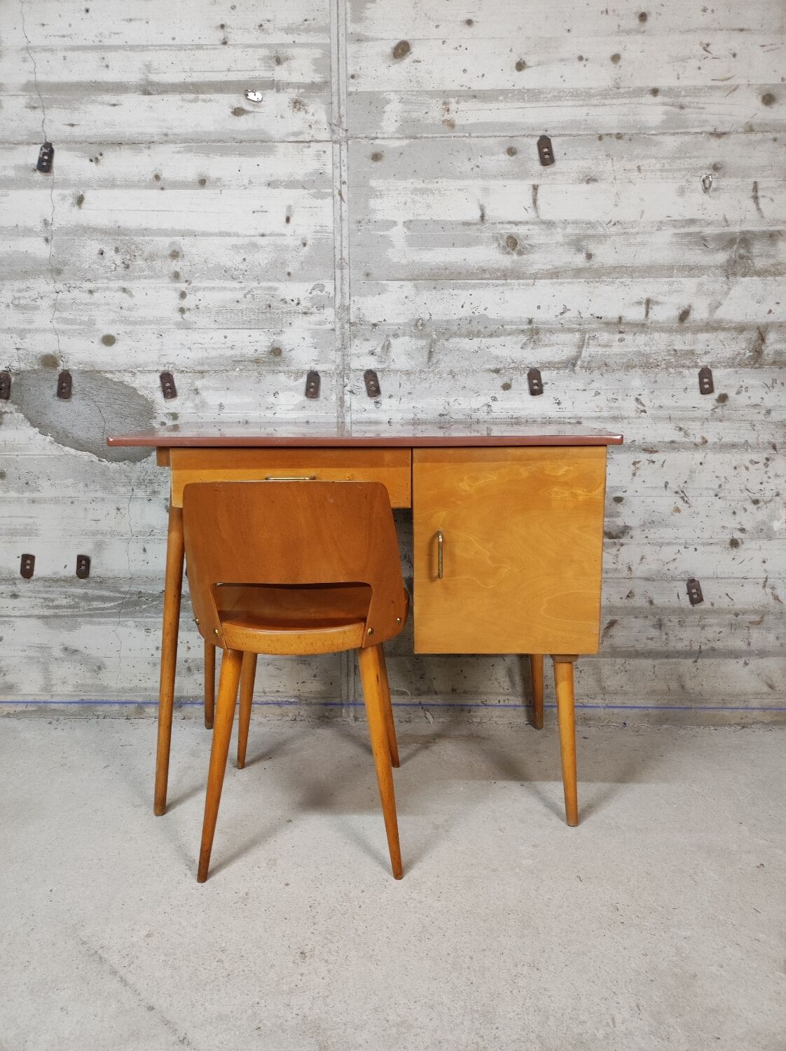 Bureau et chaise Baumann