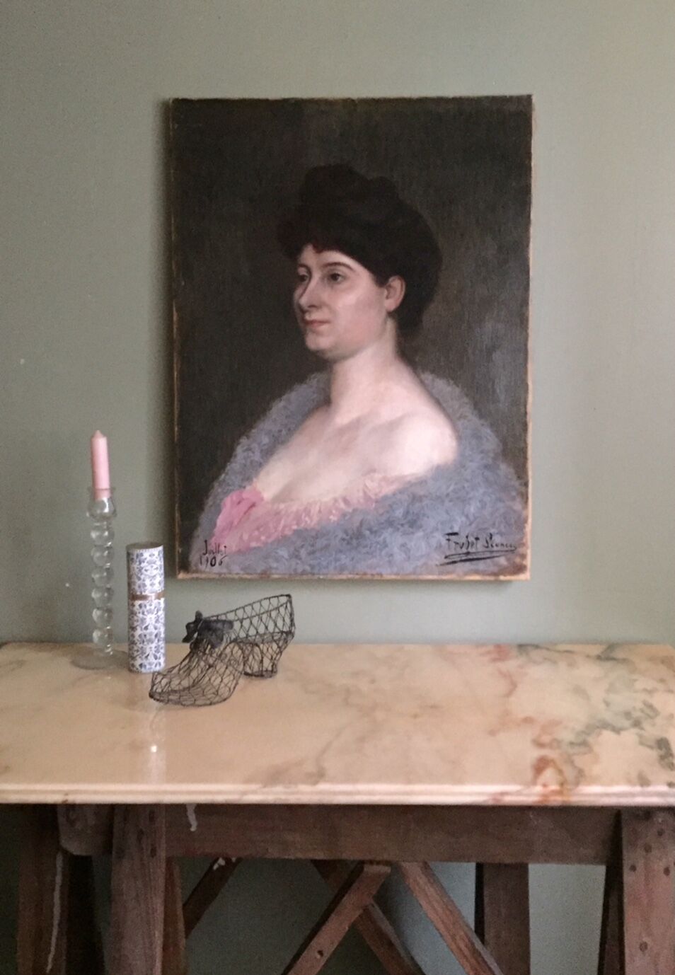 Portrait oil on canvas