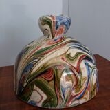 Butter bell in marbled ceramic