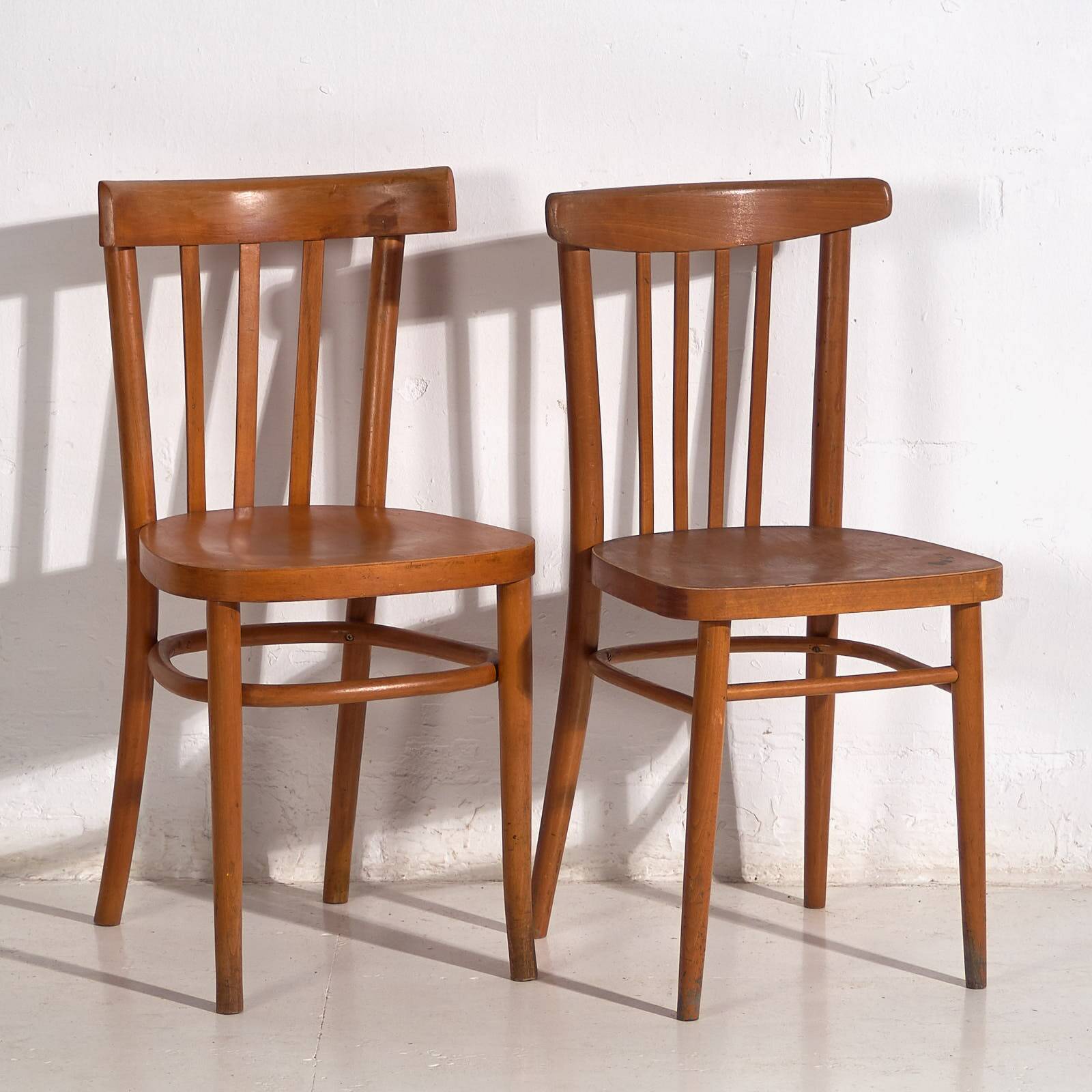 Chaises vintage TON (c.1950). Ensemble 2 pièces #6