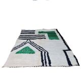 Handmade wool Berber rug 250 X 150 CM
