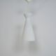 Milk glass pendant lamp Peill Putzler 'Ibiza'
