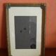Old golden photo frame