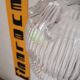 Vintage molded glass pendant light