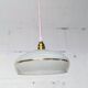 Pink and gold granite glass pendant light