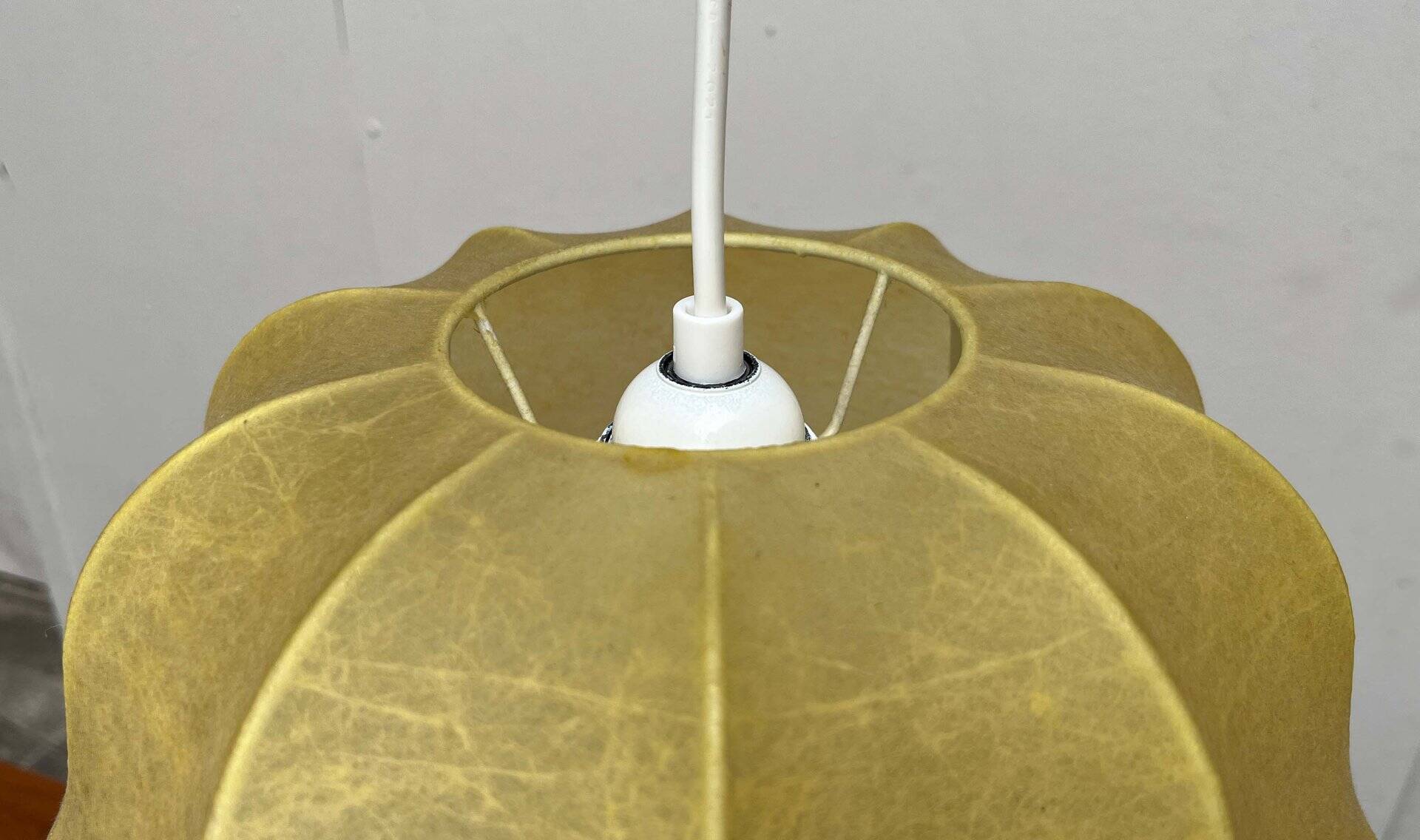 Suspension Cocoon Mid-Century Modern by Friedel Wauer for Goldkant Leuchten, 1960s