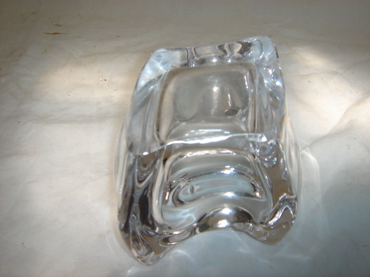 1970 crystal ashtray