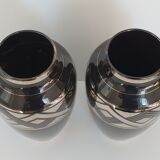 Pair of art deco vases