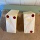 Alabaster Elephant Bookends