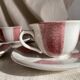 Cups and saucers from the 1960s.