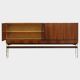 Vintage mid century modern design sideboard in rosewood, 1960s