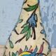 Iznik Turkey siliceous ceramic bottle with floral decoration 19th century