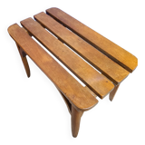 Bench, luggage rack in the style of Baumann