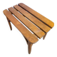 Banc, porte bagage dans le goût de Baumann