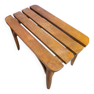 Bench, luggage rack in the style of Baumann
