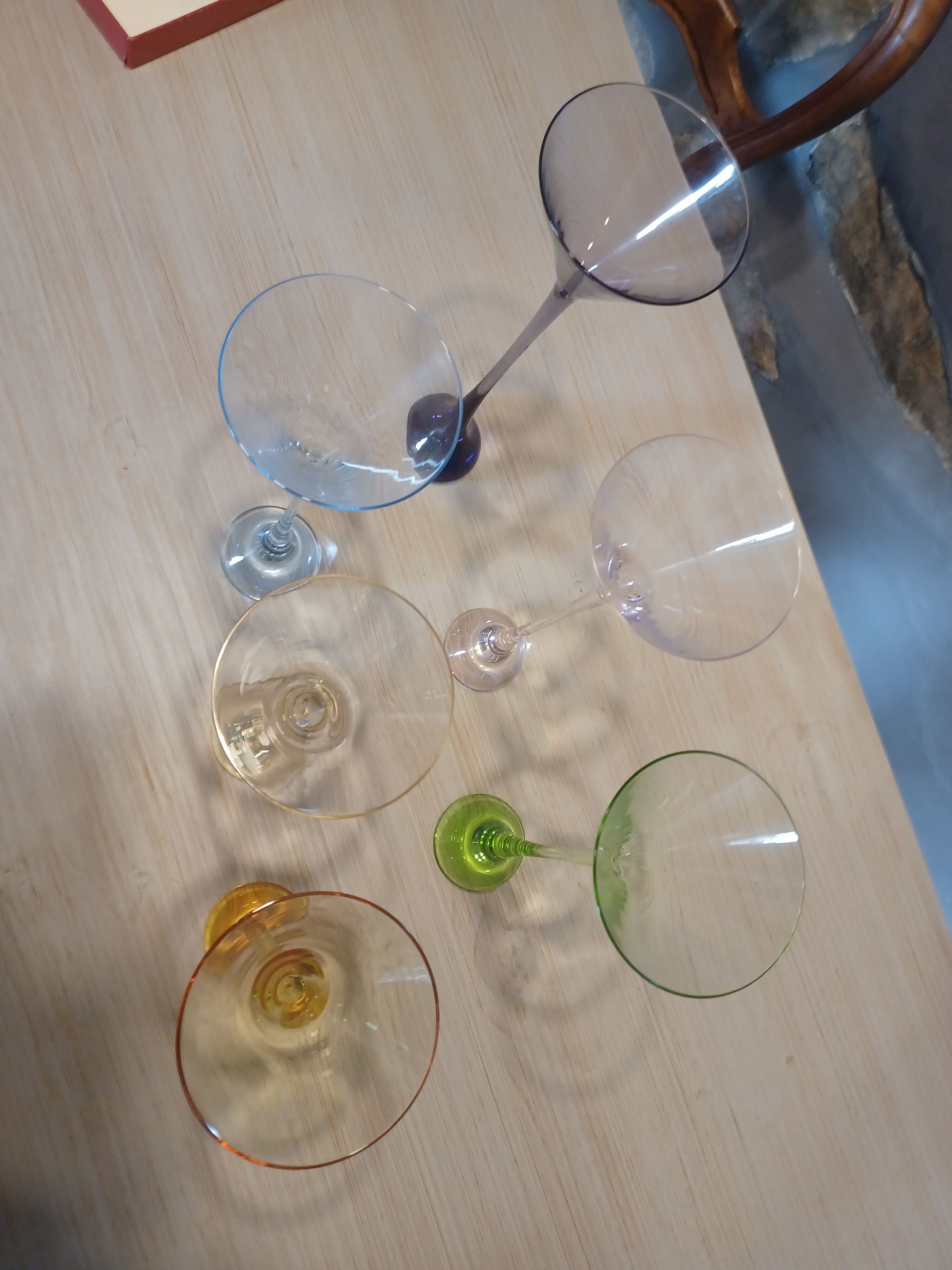 Baccarat glasses bouquet model