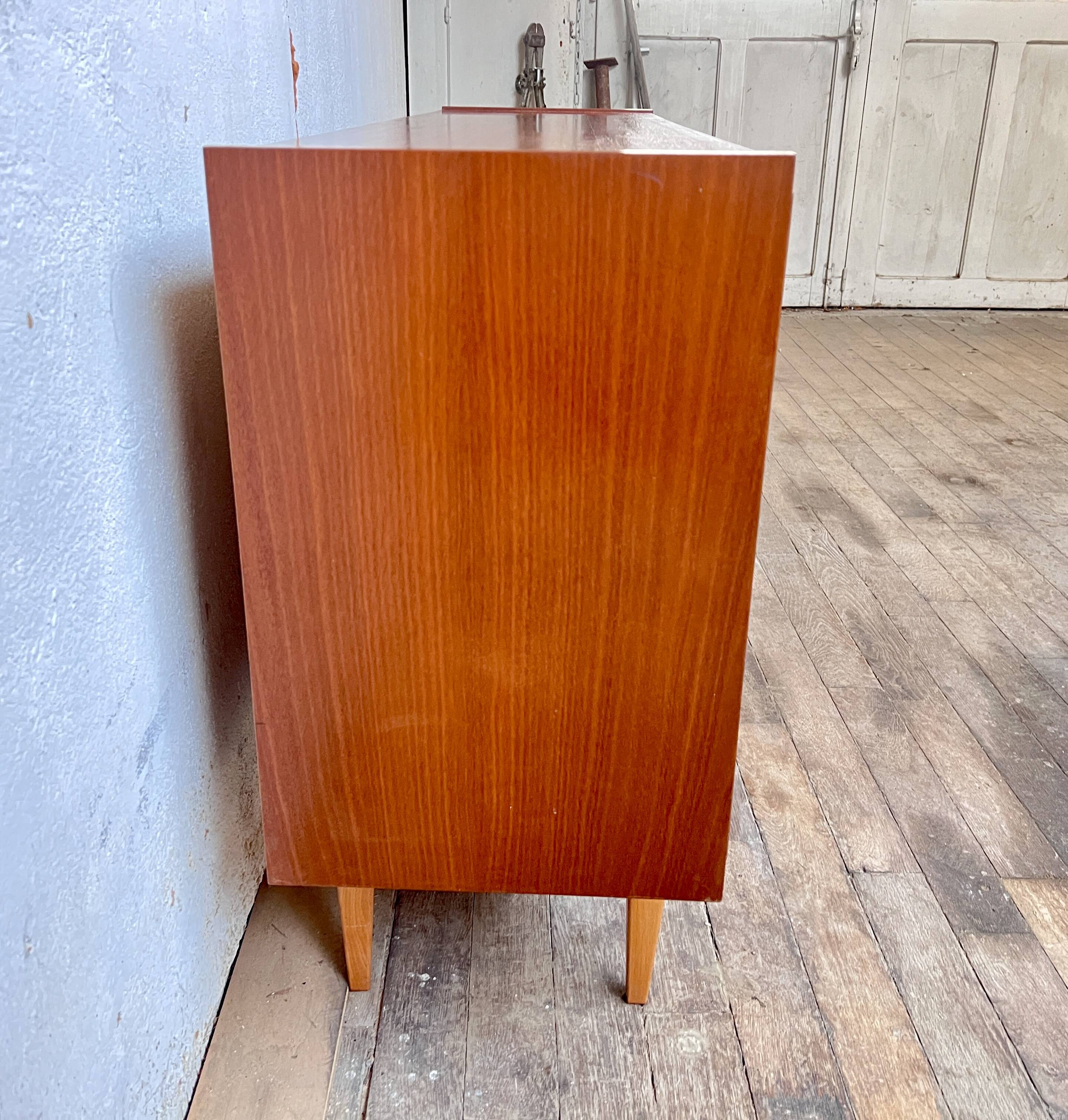 Vintage Scandinavian TV cabinet sideboard