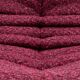 Canapé trois places Togo en bouclé bordeaux par Michel Ducaroy pour Ligne Roset