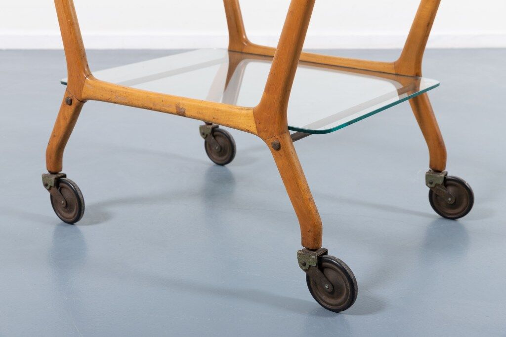 Mid-century Italian service trolley by Ico Parisi for Angelo de Baggis, 1950