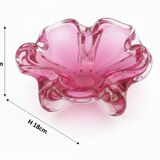 "Fleur" Mid-Century Coupe in Bohemian Crystal – Josef Hospodka - 1960