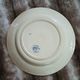 6 antique flat plates in ironstone